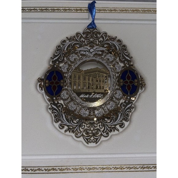 Official 2006 United States Congressional Holiday Ornament White House Historic - Picture 3 of 6